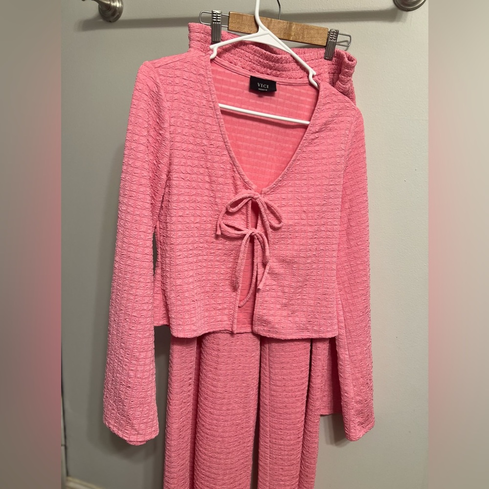 VICI Barbie girl pink outfit top and pants set
